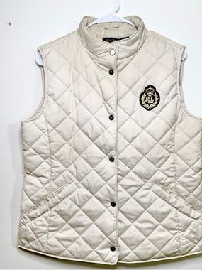 Ralph Lauren Black Label Sz Medium Quilted Vest